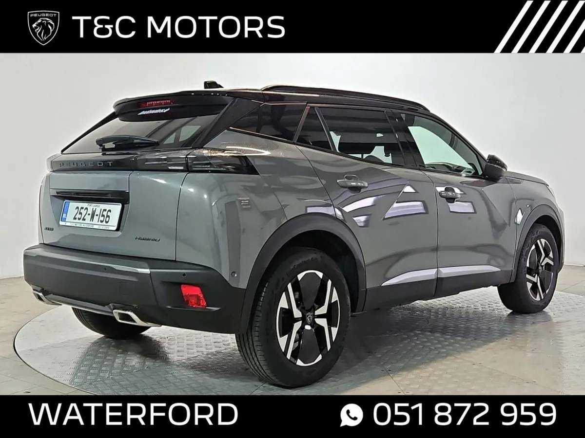 Peugeot 2008 *Ex Demo* Hybrid GT model, Front & Re - Image 3