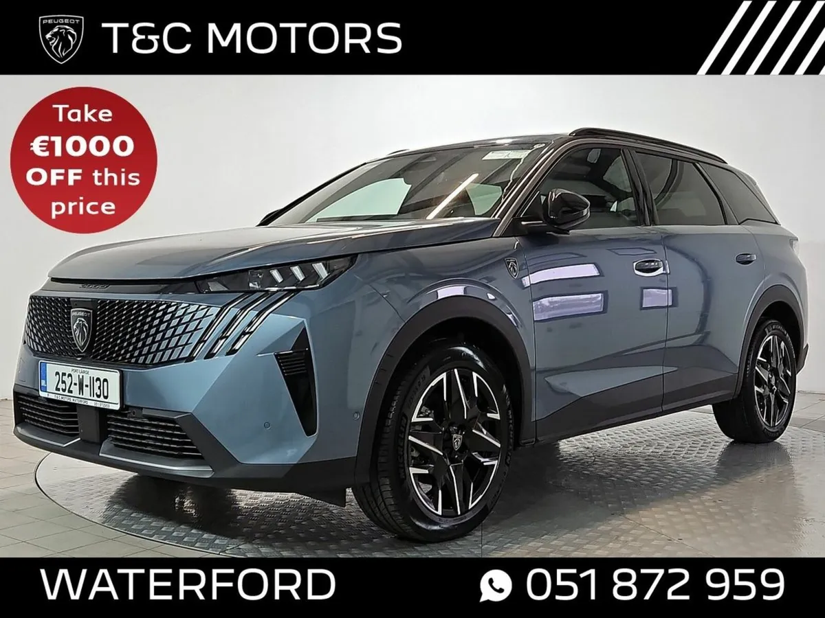 Peugeot 5008 Ex Demo Hybrid GT Model - Heated Stee - Image 1