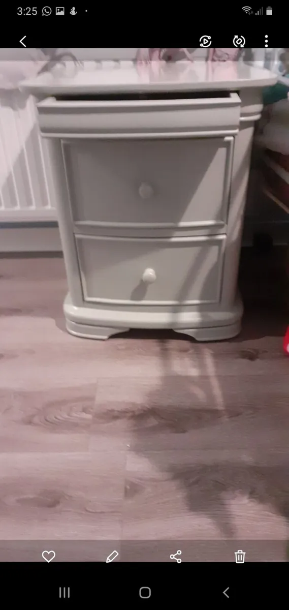 Dressing table with stool and locker - Image 2