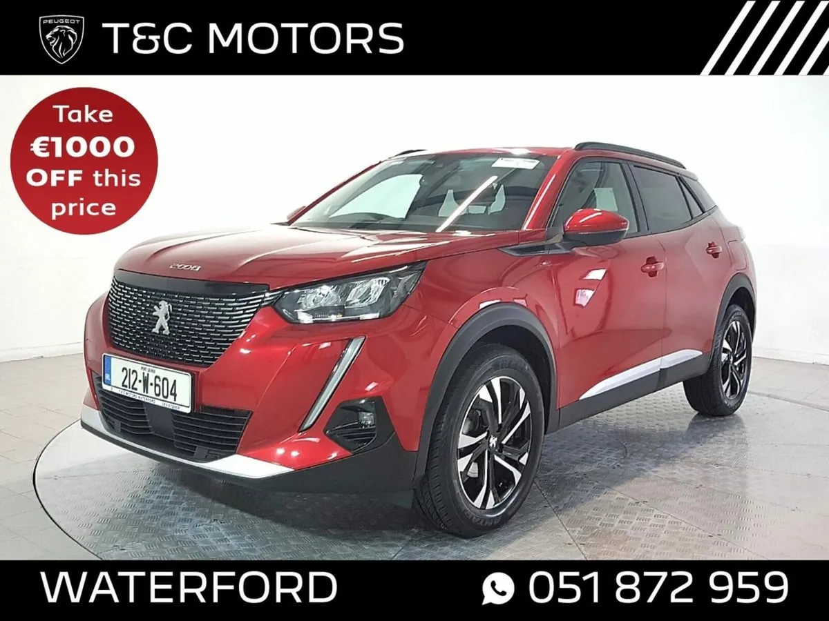 Peugeot 2008 Reversing Camera & Sensors, Cruise Co - Image 1