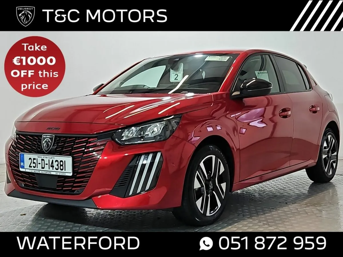 Peugeot 208 Allure Hybrid, Front & Rear Parking Se - Image 1