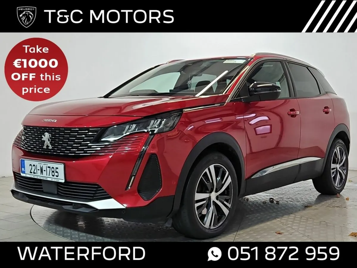 Peugeot 3008 Allure 1.5 Diesel, Front and Rear Sen - Image 1