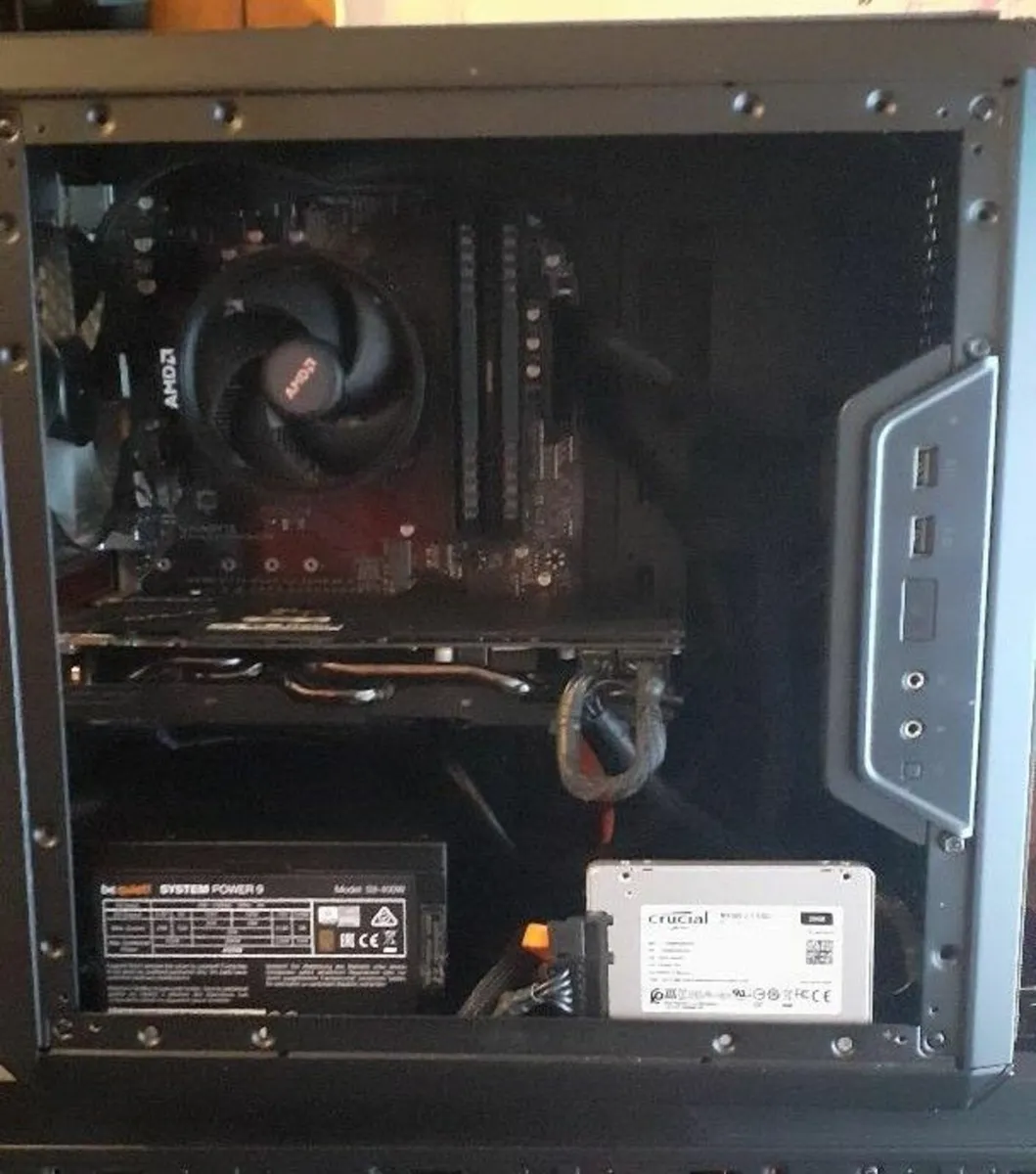 mini desktop tower gaming pc windows 11 pro - Image 1