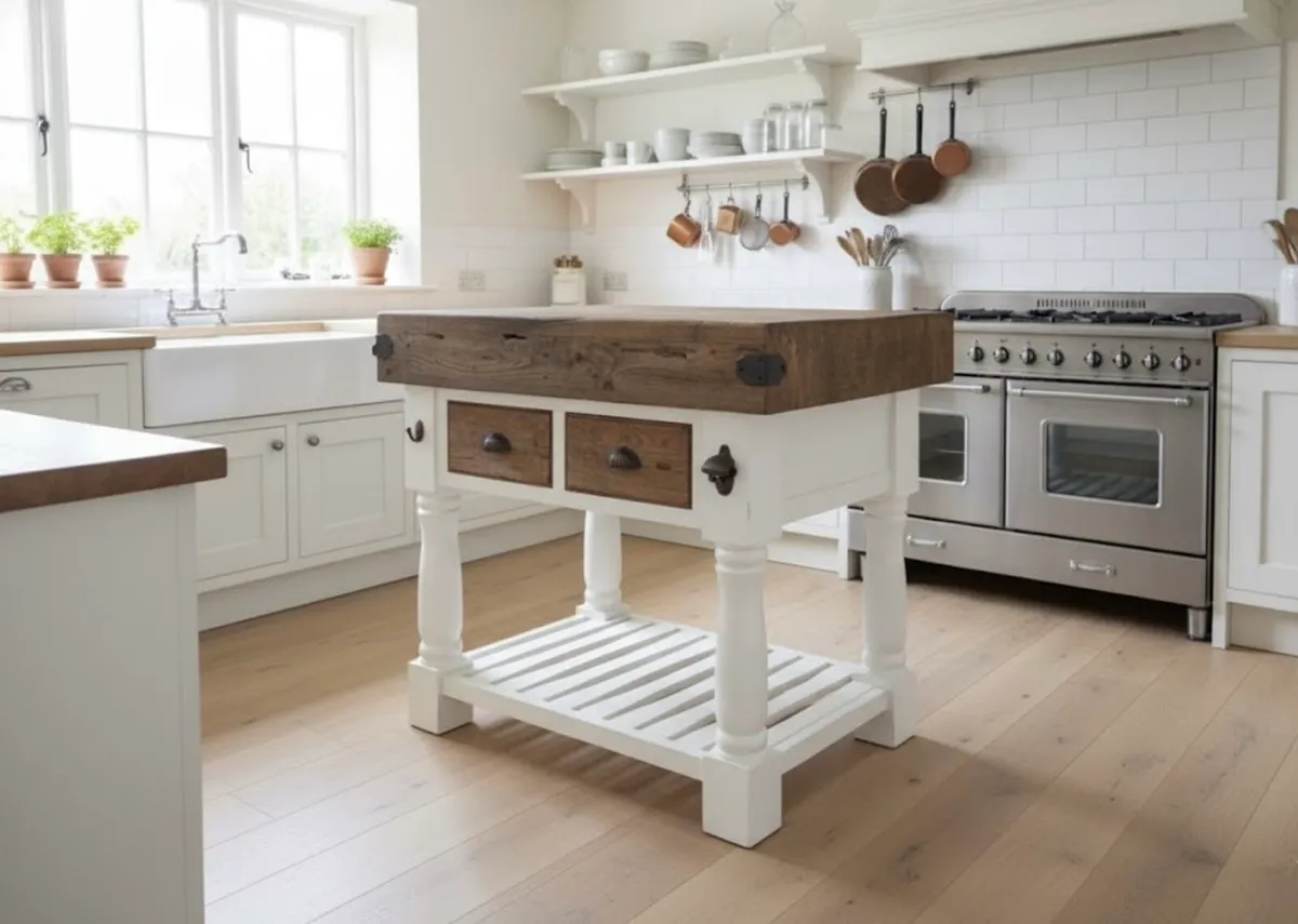 Butchers block / kitchen island - Image 2