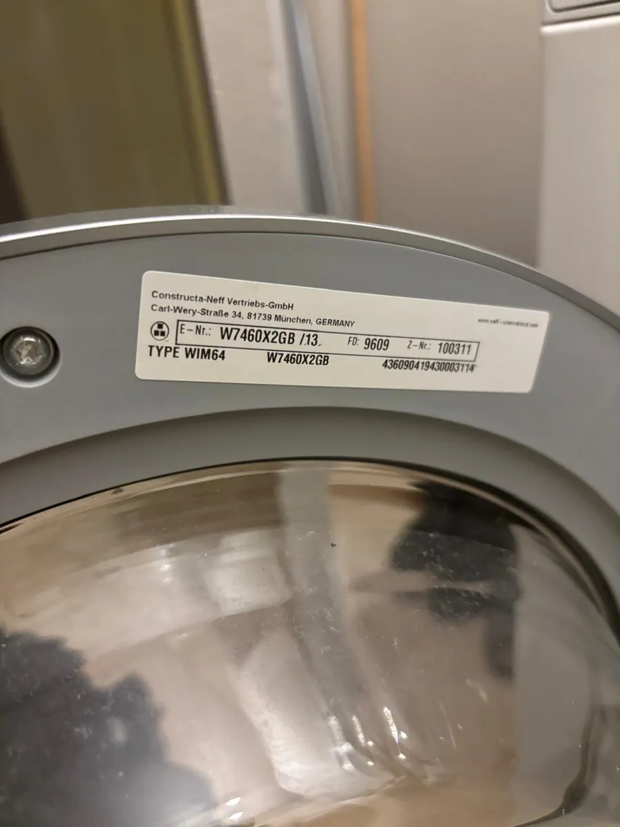 Neff 9kg Washing Machine - Image 4