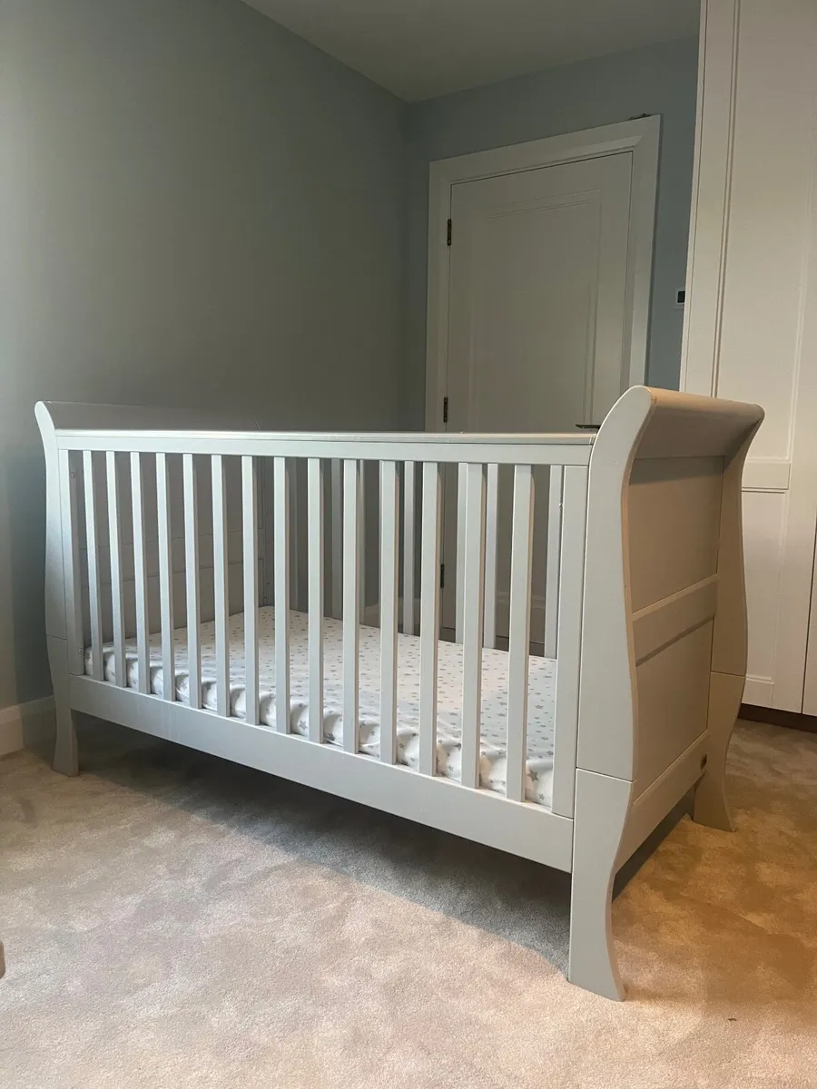 Mamas and Papas Cotbed x2 and Changing Table - Image 3