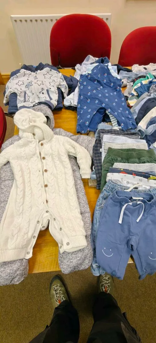 Baby boys clothes 3-6 months - Image 1