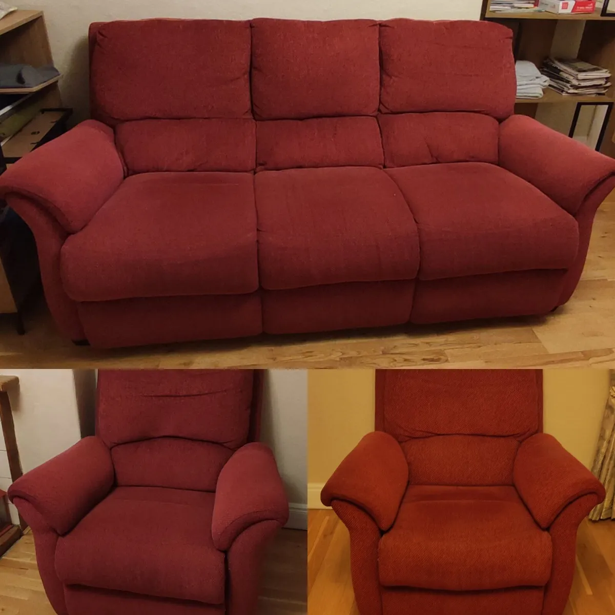 Three piece suite of furniture for sale - Image 4