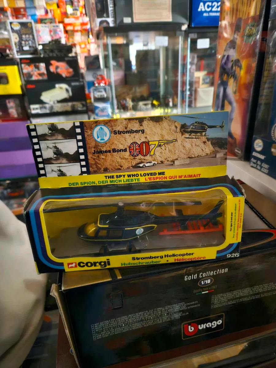 Corgi James Bond The Spy Who Loved Me Helicopter - Image 1