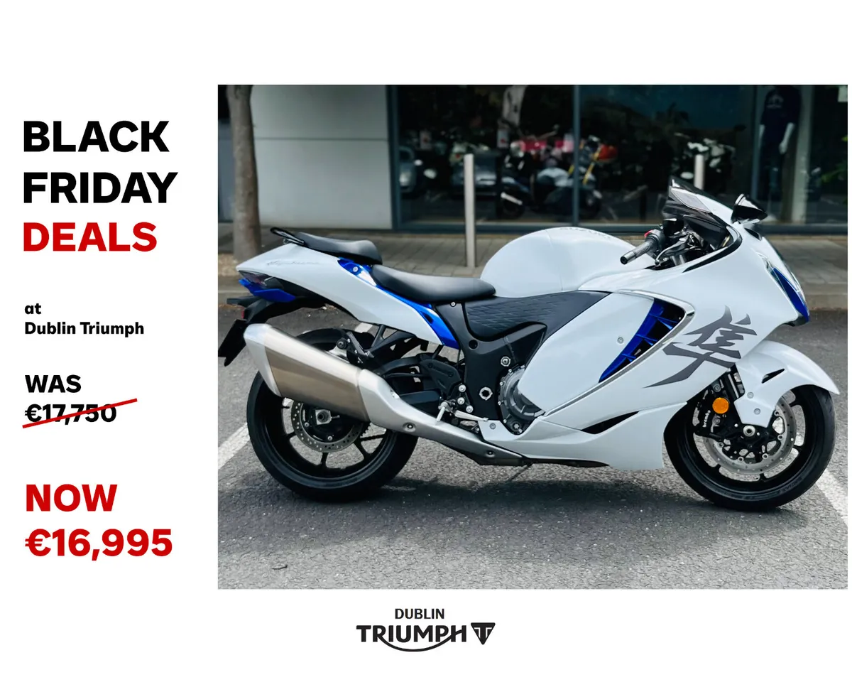 BLACK FRIDAY DEALS SUZUKI HAYABUSA - Image 1