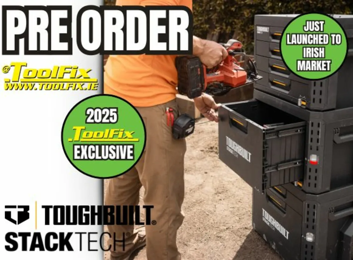 PRE ORDER New Toughbuilt Stacktech