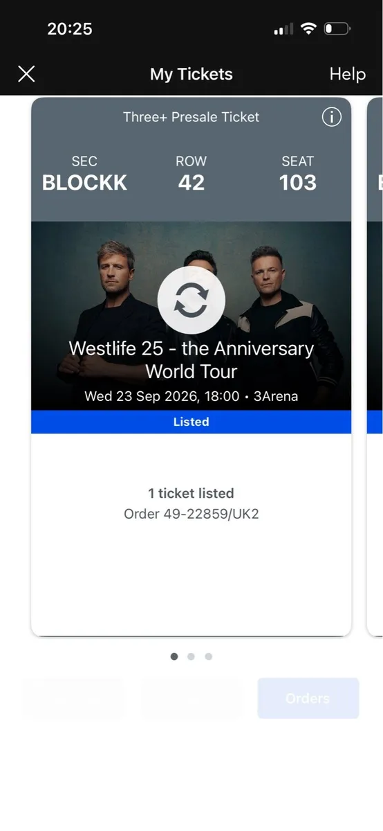 Westlife tickets - Image 3