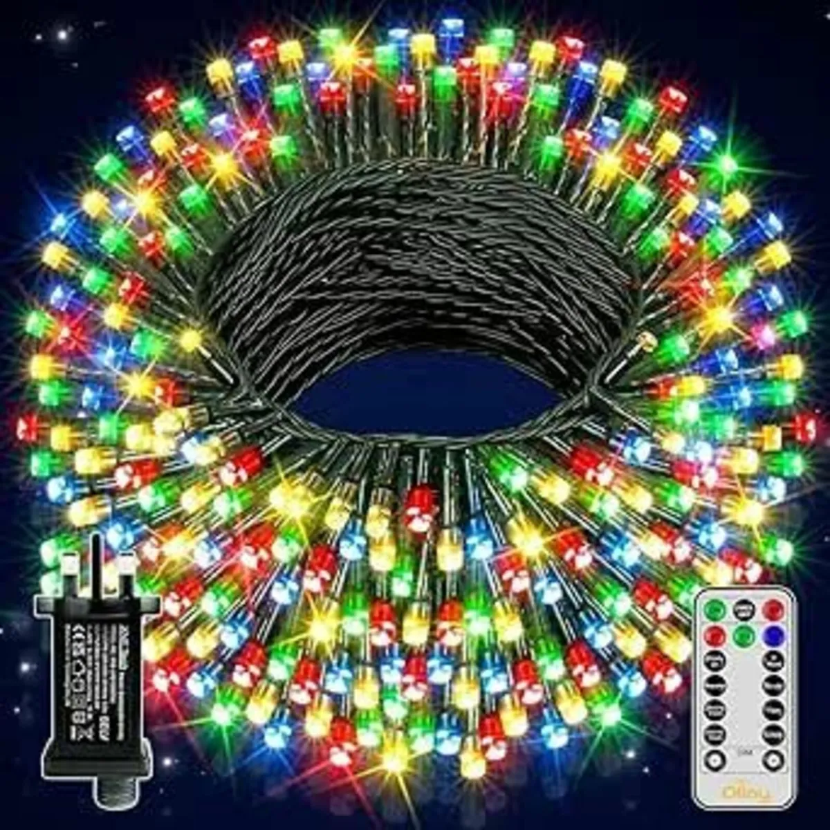 Christmas Tree Lights Outdoor, 100m 1000 LED - Image 2