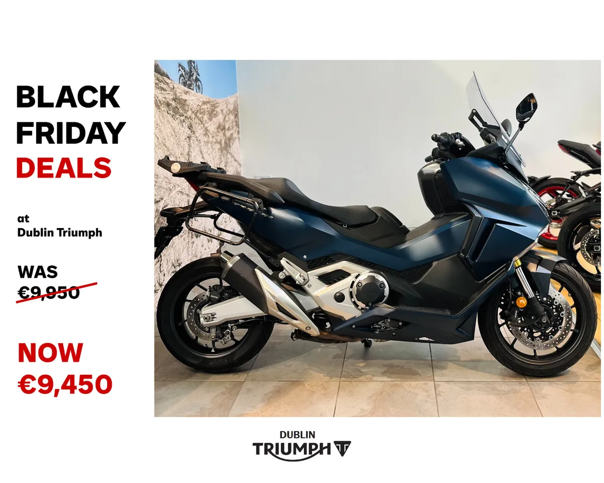 BLACK FRIDAY DEALS: HONDA FORZA 750 - Image 1