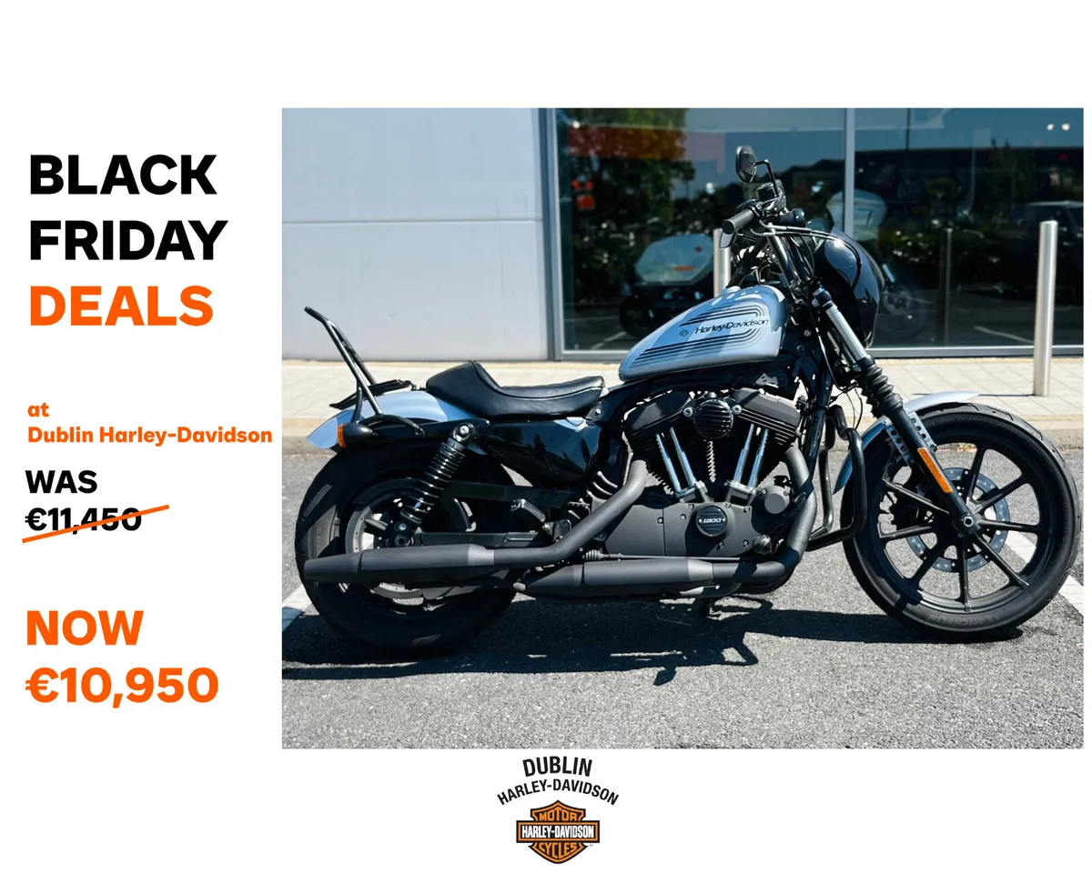 BLACK FRIDAY DEALS: HARLEY-DAVIDSON IRON 1200 - Image 1