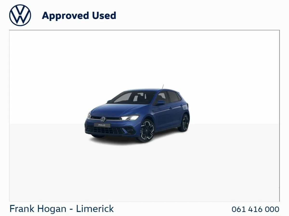 Volkswagen Polo R-LINE POLO FROM €272PM ON PCP INC - Image 1