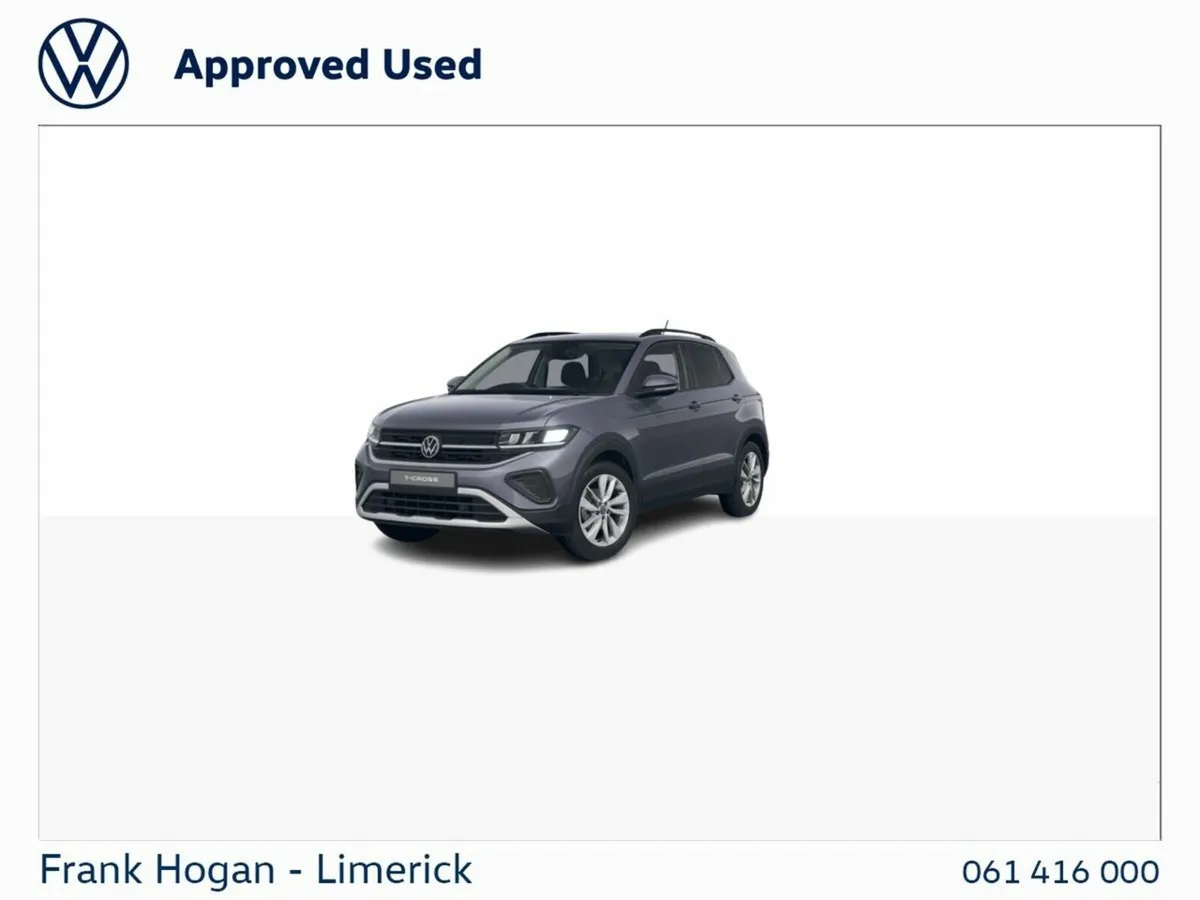 Volkswagen T-Cross AUTO T-CROSS EDT 75 FROM €308PM - Image 1