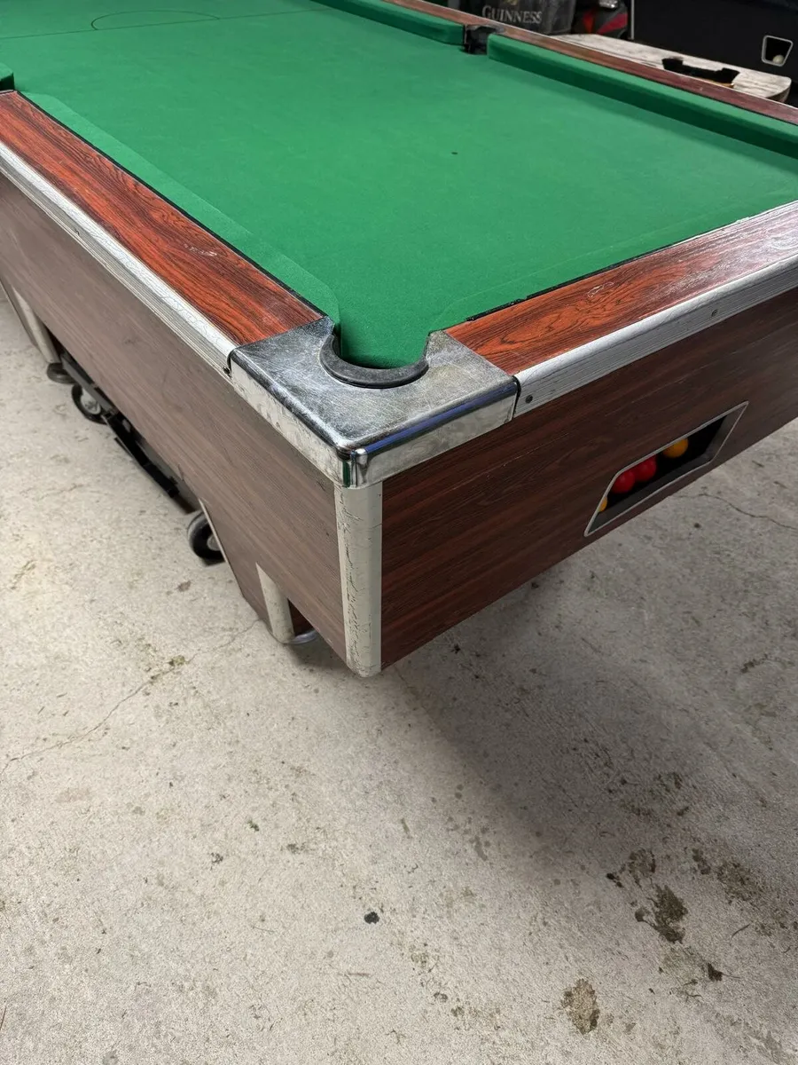 7x4 slate bed pool table - Image 3