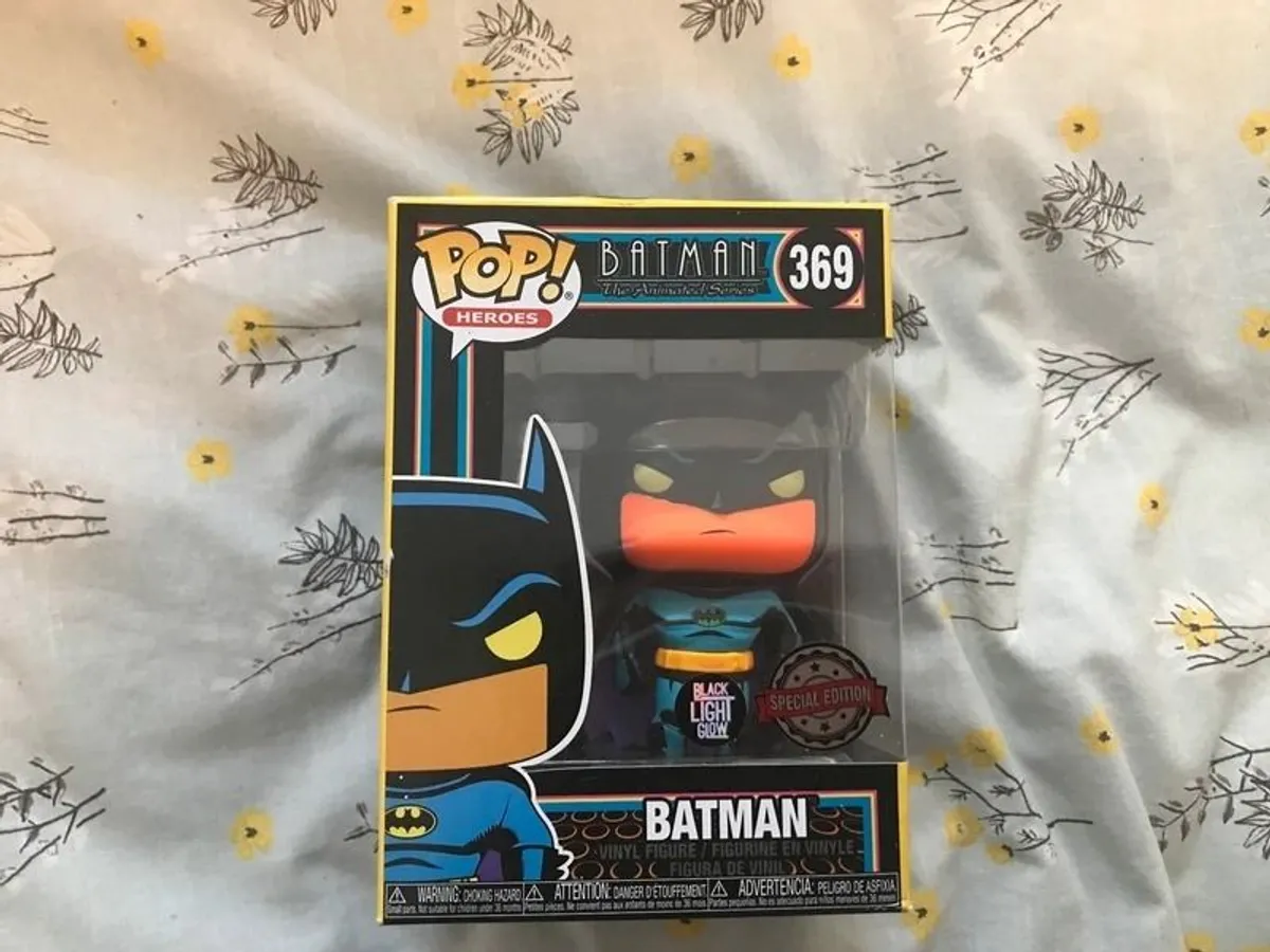 Special Edition Black Light Glow Batman The Animated Series #369 FunkoPop! Vinyl - Image 1