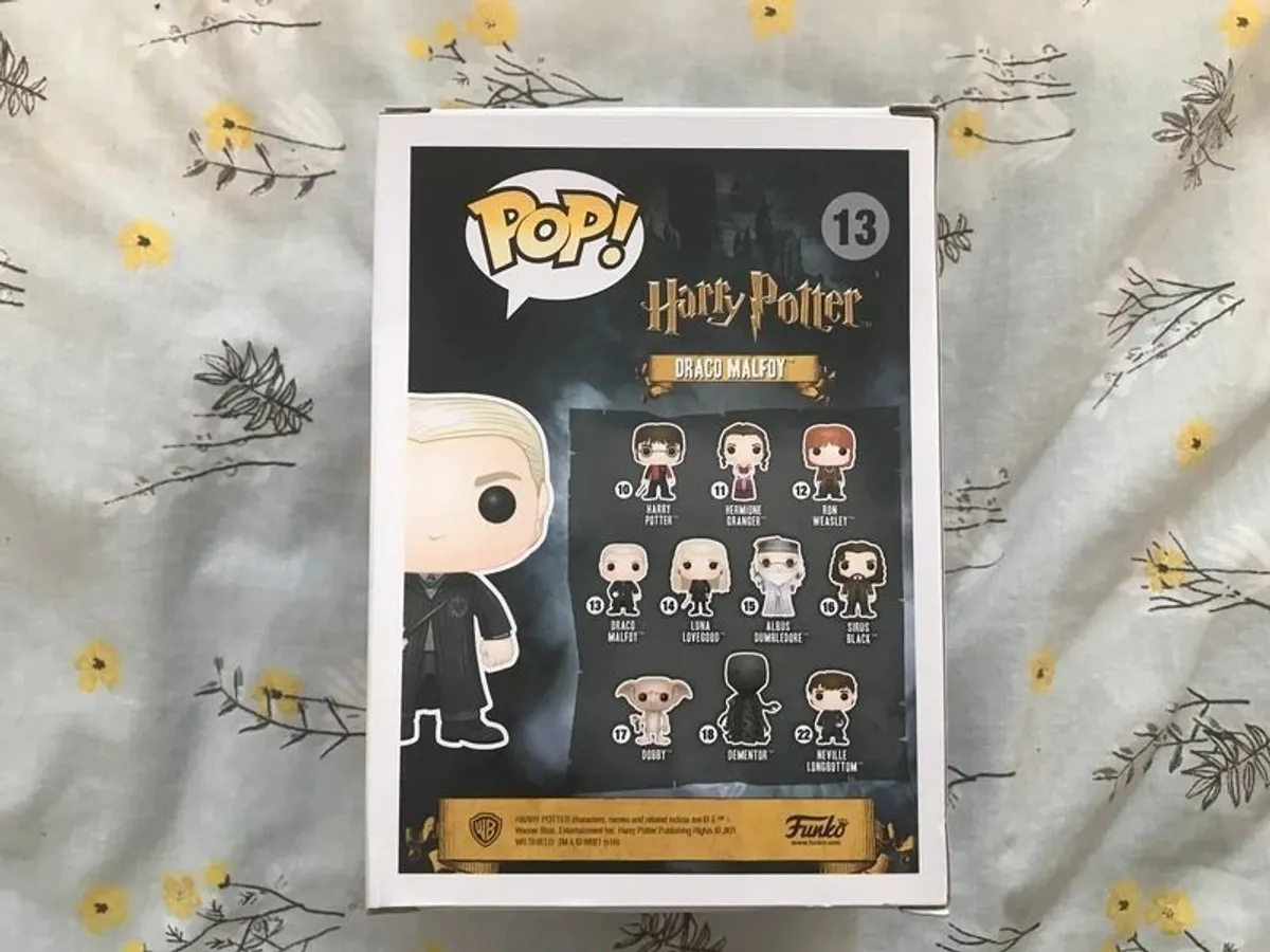 Draco Malfoy #13 Harry Potter FunkoPop! Collectable Vinyl Figure - Image 3