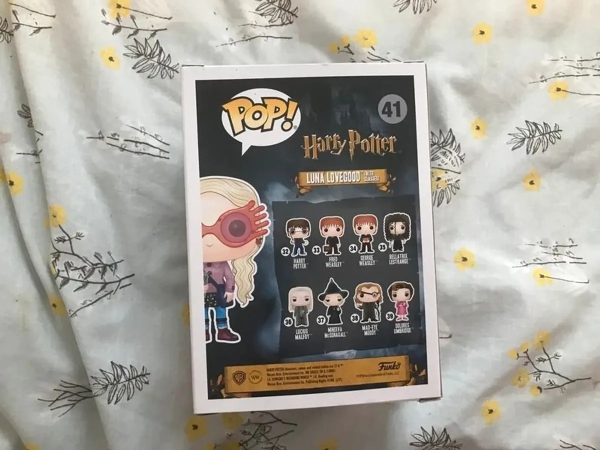 2017 Summer Con Exclusive Luna Lovegood with Glasses #41 Harry Potter FunkoPop! - Image 3