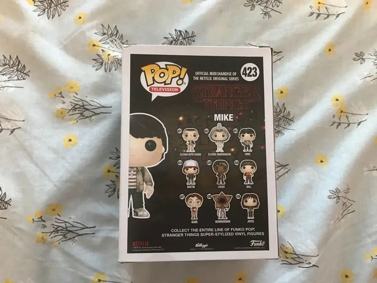 Mike Wheeler #423 Stranger Things FunkoPop! Collectable Vinyl Figure - Image 3