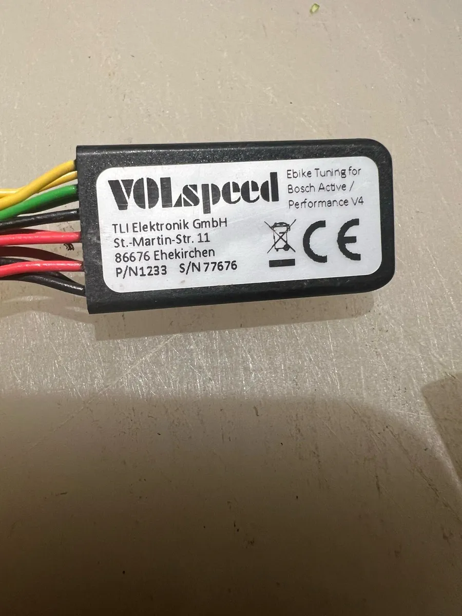 Volspeed V4 Ebike derestrict chip, Bosch gen 2-4 - Image 2