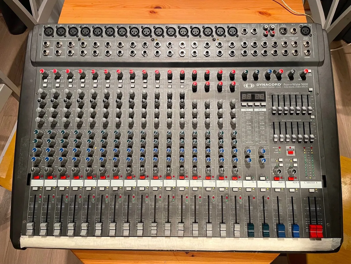 Dynacord Powermate 1600 - 2x700 Powered Mixer - Image 1