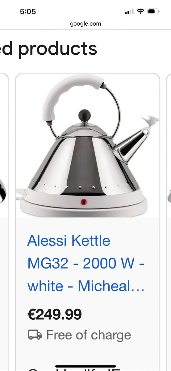 Allesi designed Kettle - Image 1