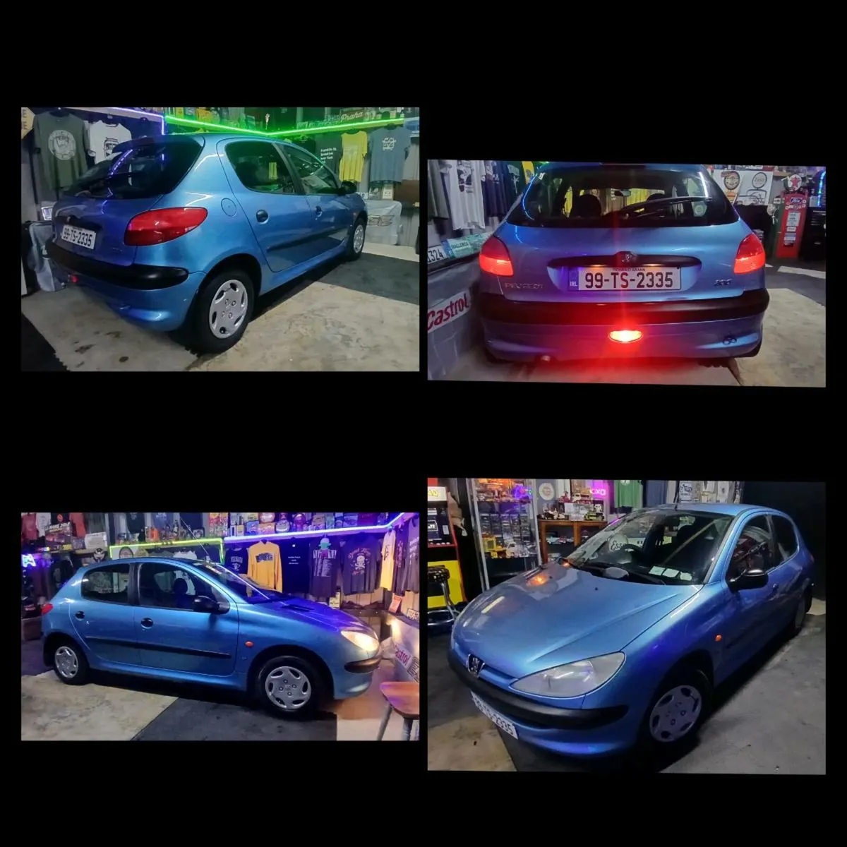 99 Peugeot 206 Lx 1.4 Fsh NEW Nct 2 Key - Image 2