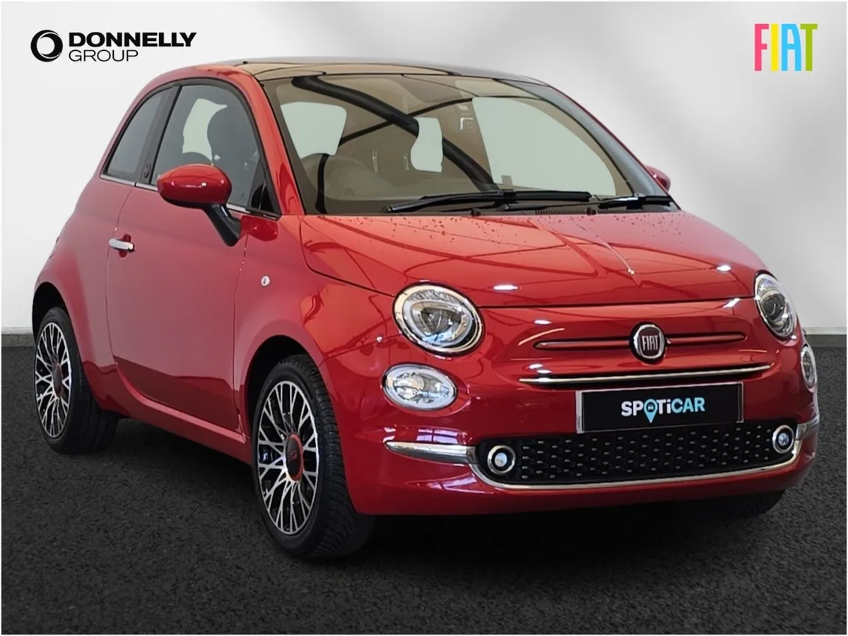 Fiat 500 Hatchback Special Editions Red - Image 1