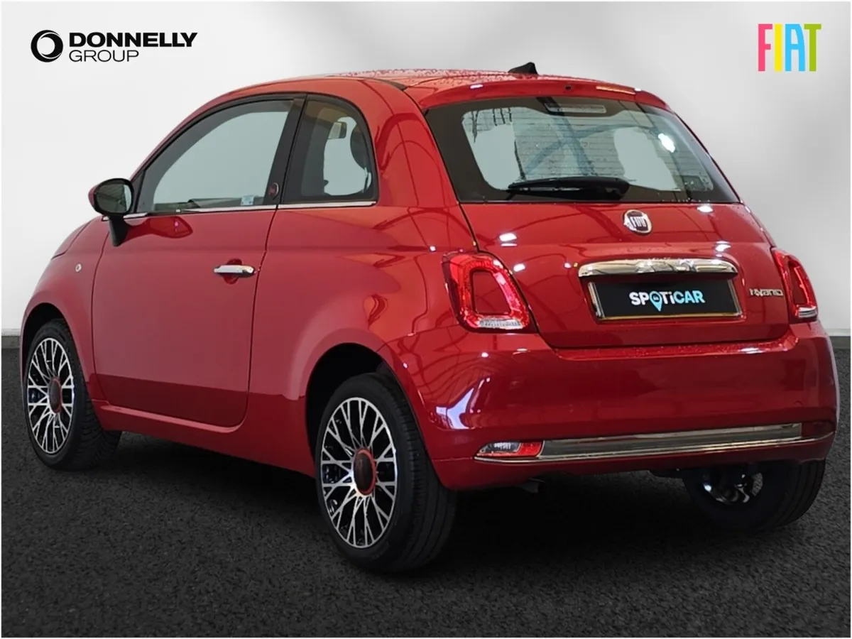 Fiat 500 Hatchback Special Editions Red - Image 2
