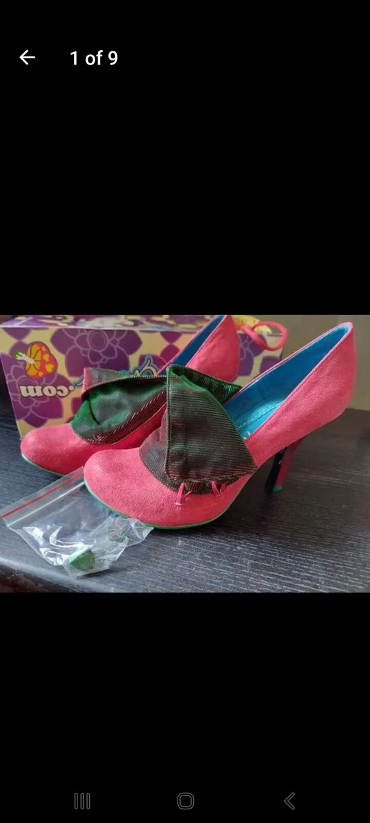 Irregular Choice red shoes (free postage) - Image 1