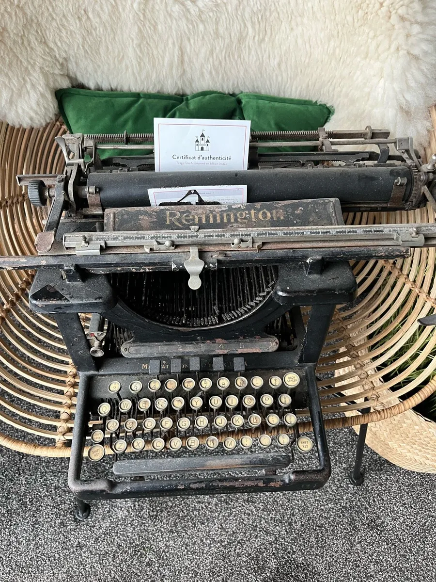 Antique typewriter