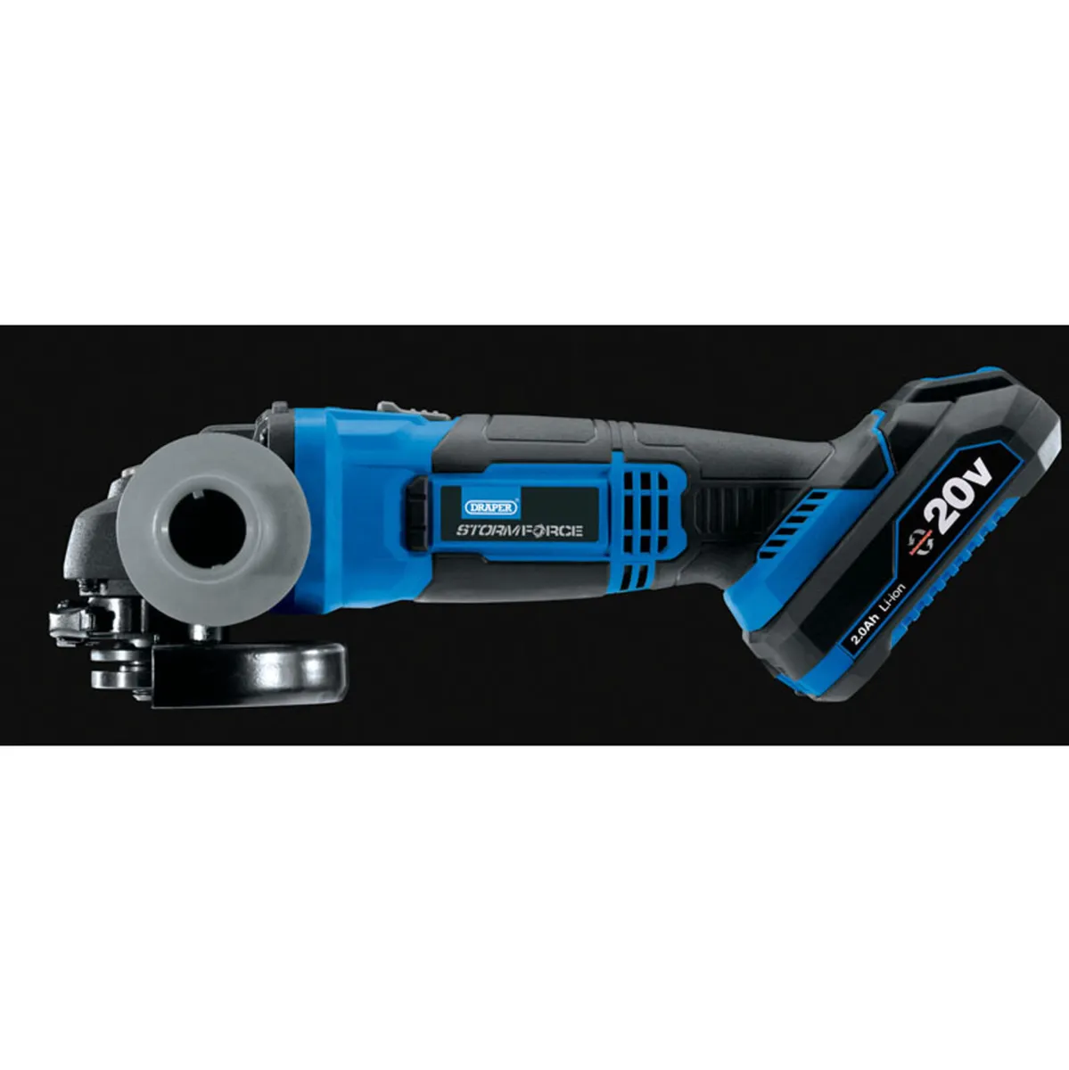 Draper Stormforce 20V Angle Grinder - Image 2