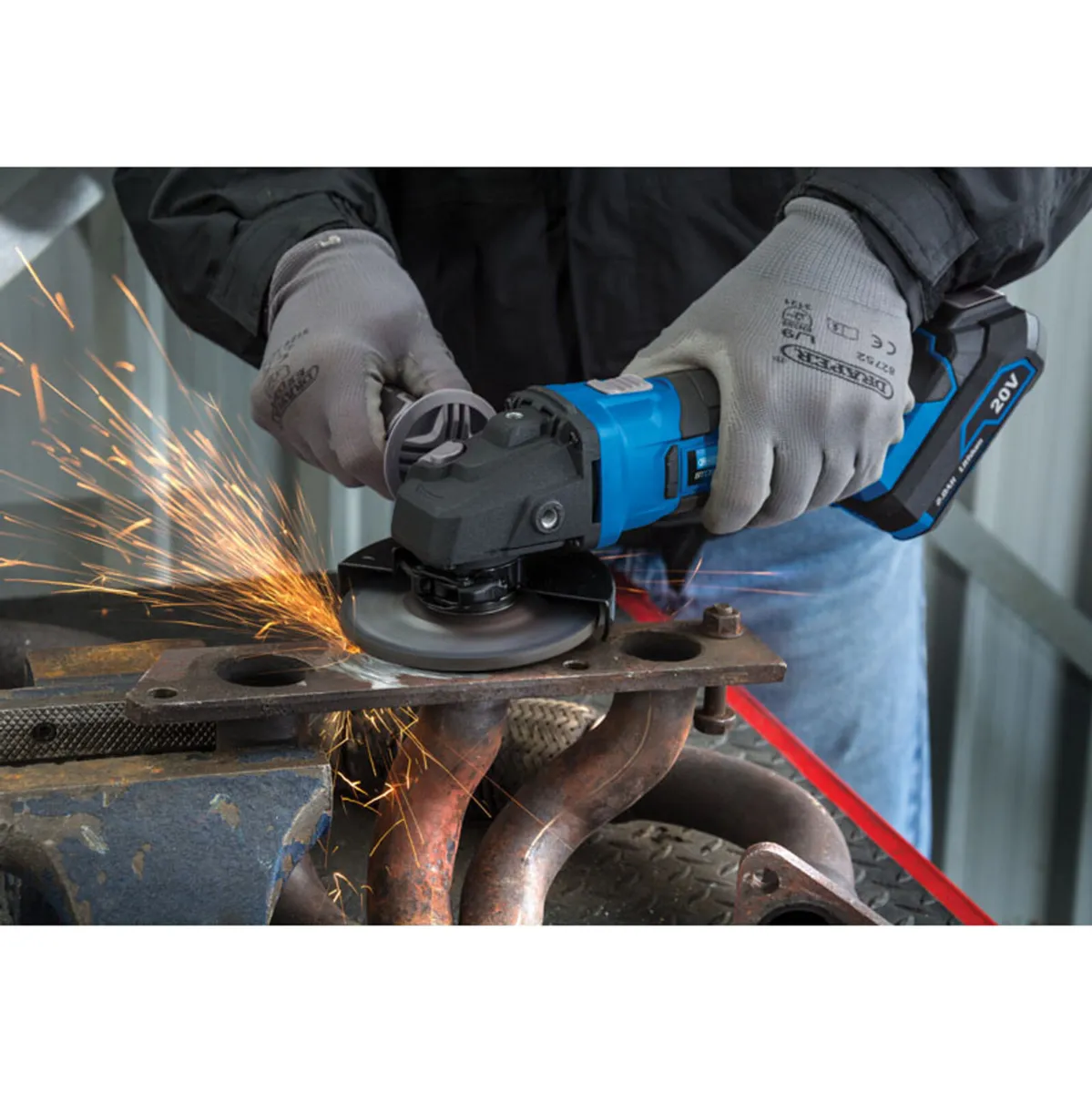Draper Stormforce 20V Angle Grinder - Image 3