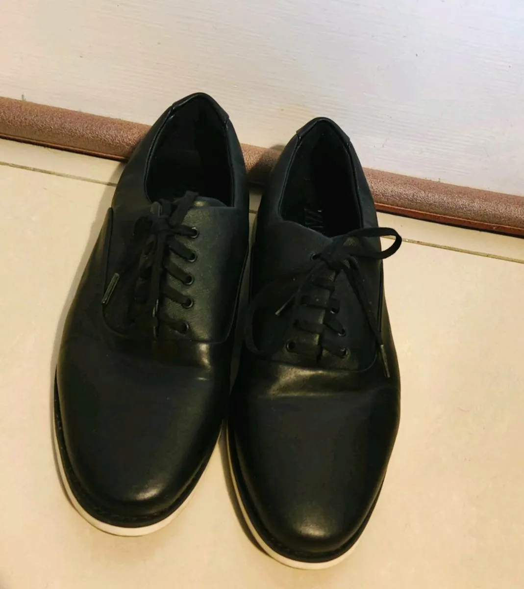 ZARA man Black Formal Shoes – Size EU 41 - Image 1