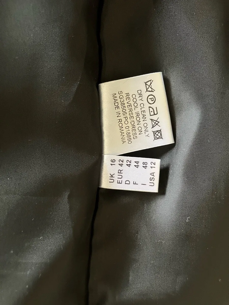 Gina Bacconi Green Dress size 16 - Image 4