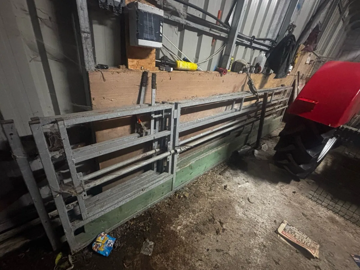 16 ft Cormac sheep feed barrier - Image 1