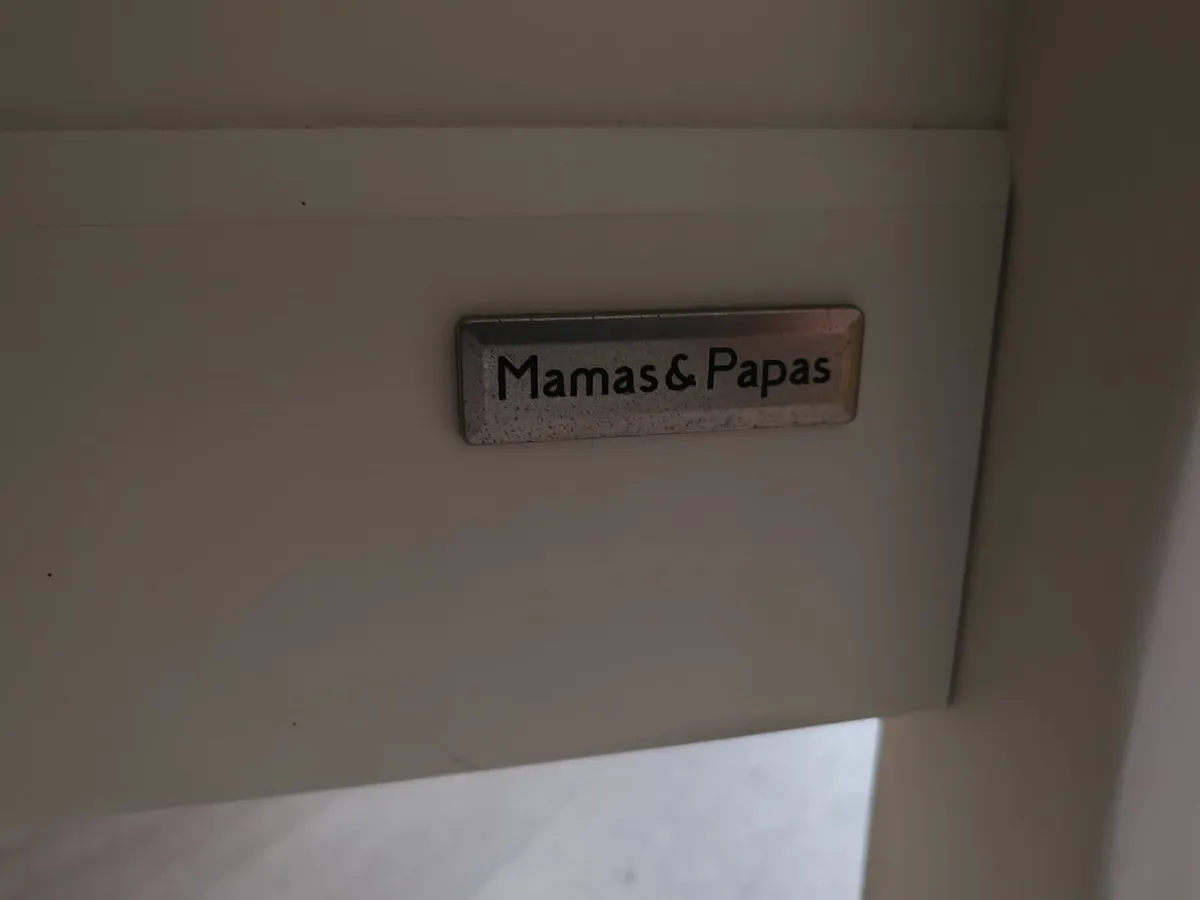 Mamas and papas sleigh cot bed - Image 2