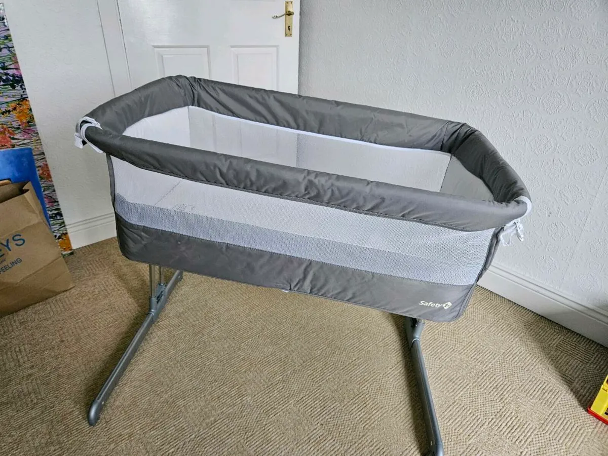 Safety first  next to me crib - Image 1