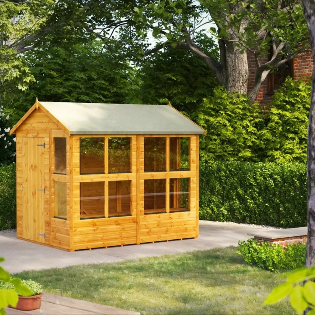 Coola 🌿 Deluxe Apex 8×6 Potting Sheds - Image 1
