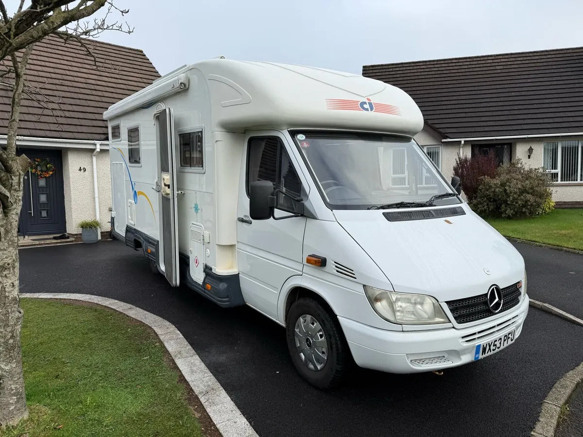 2003 Mercedes motorhome with automatic gearbox - Image 1
