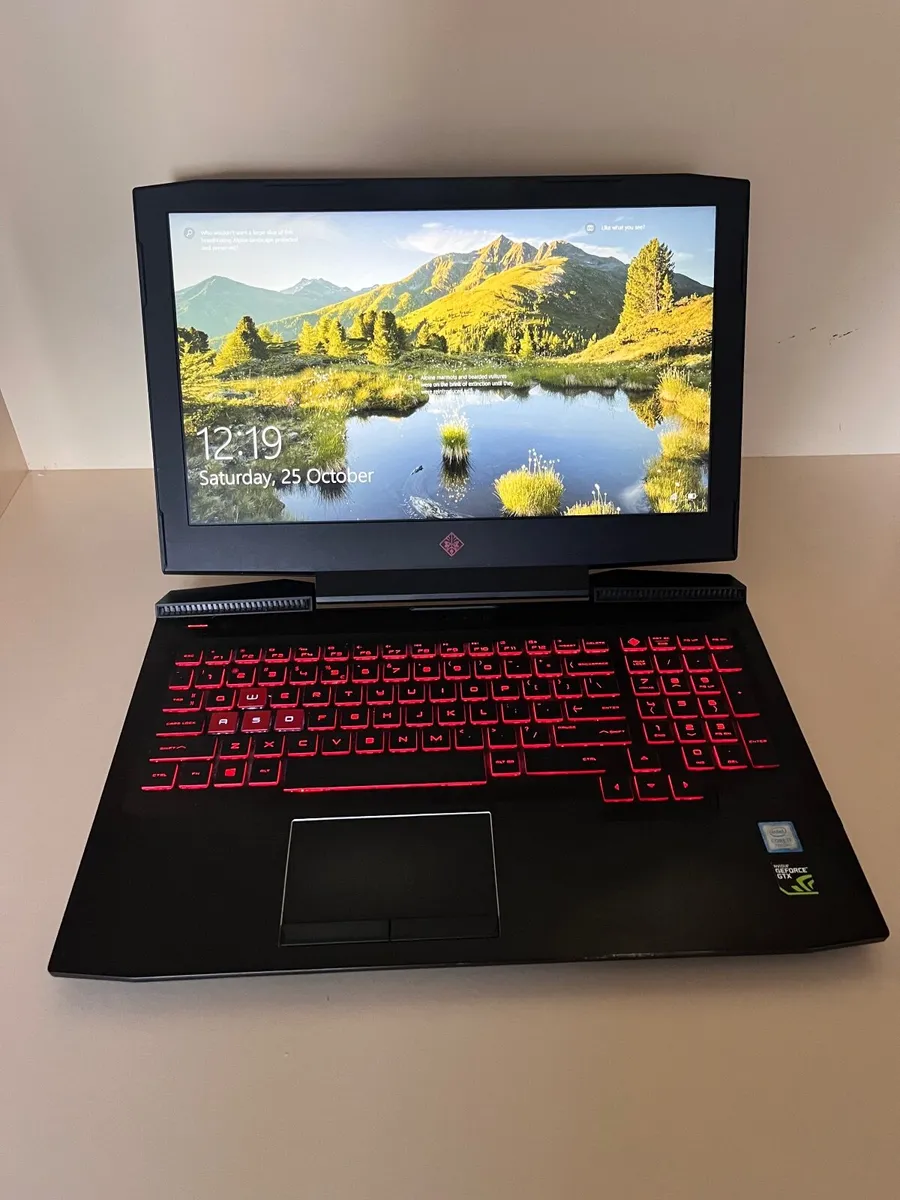 HP Omen 15.6” Gaming Laptop - Image 1