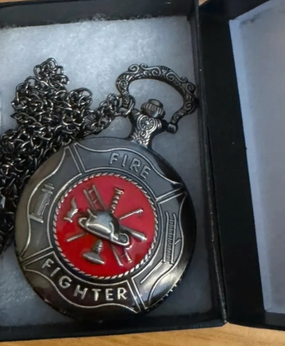 Firefighter Pocket Watch - Image 2