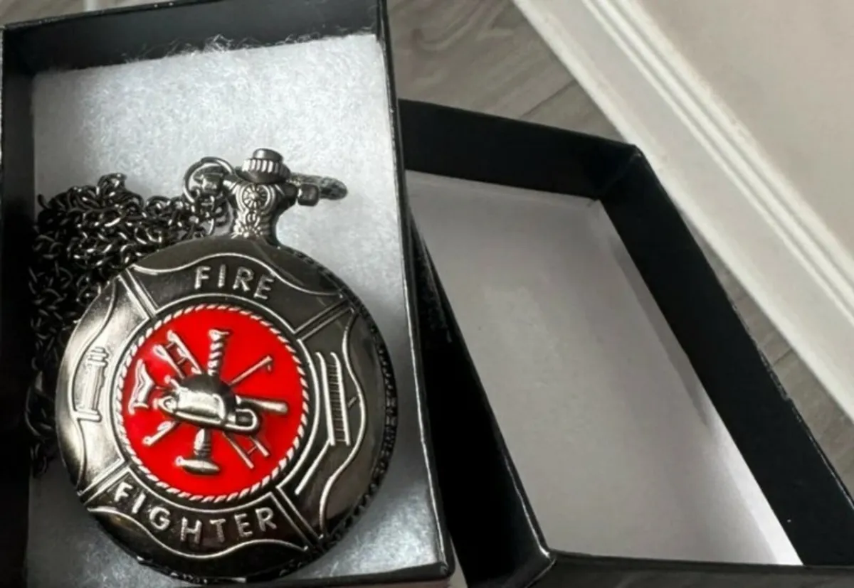 Firefighter Pocket Watch - Image 3
