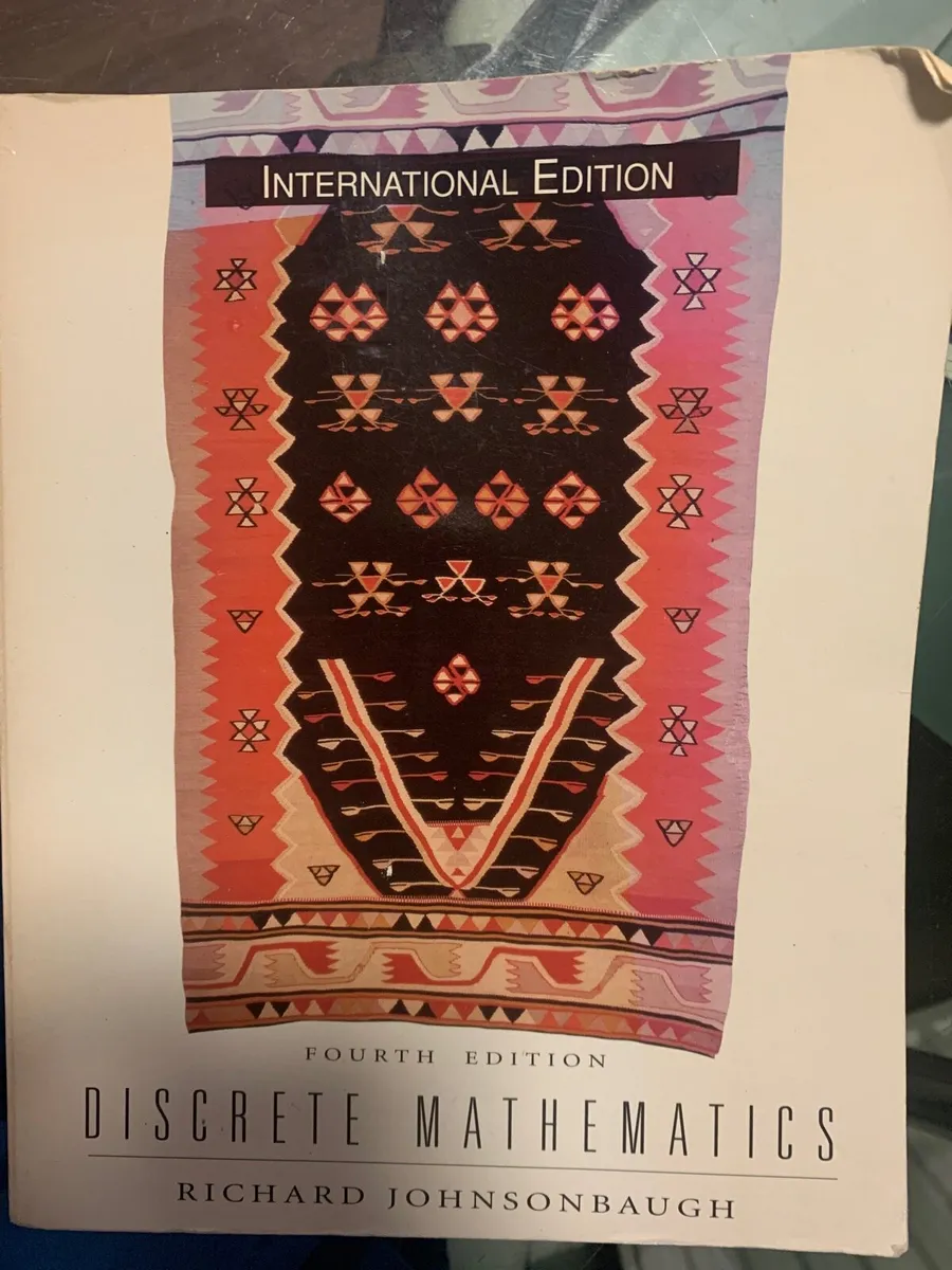 Discrete mathematics book (University) - Image 1