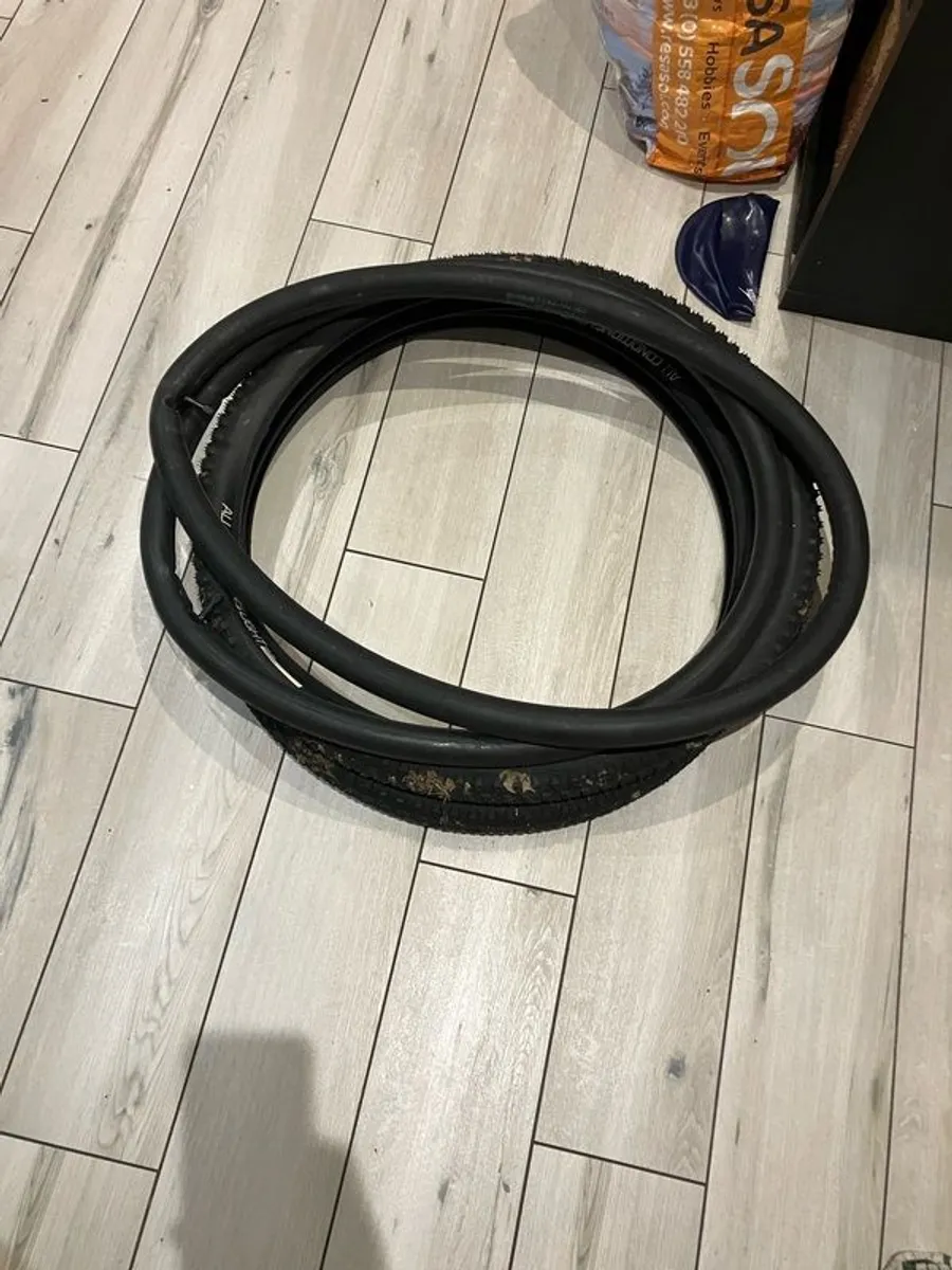 Decathlon tyres and tubes 27.5 x 2.1 - Image 1