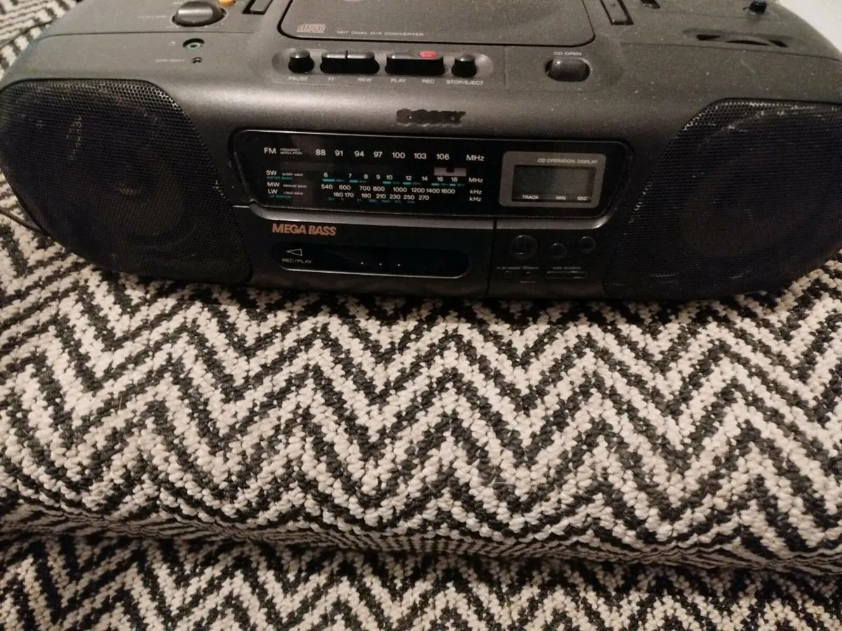 Sony Boombox Cd Radio - Image 2