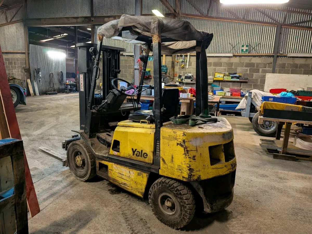Yale diesel forklift - Image 3